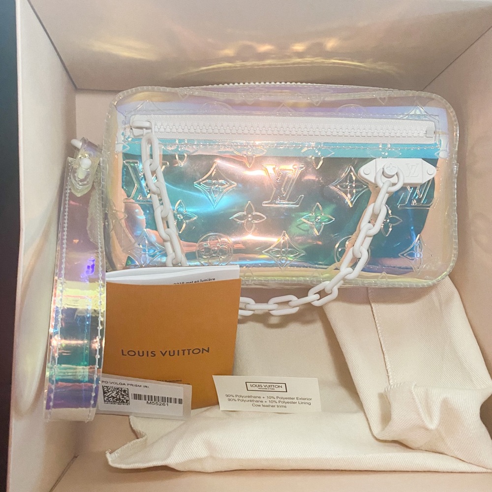 Louis Vuitton Prism clutch